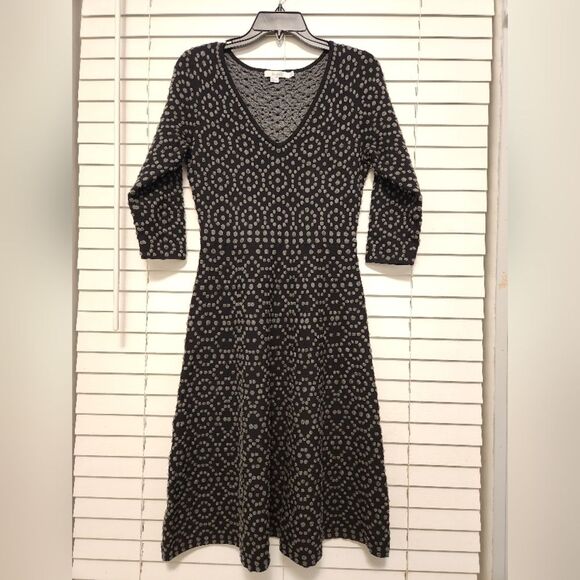 Boden Dresses & Skirts - Boden Annabel Fit & Flare Dress Black & Gray Size: US4